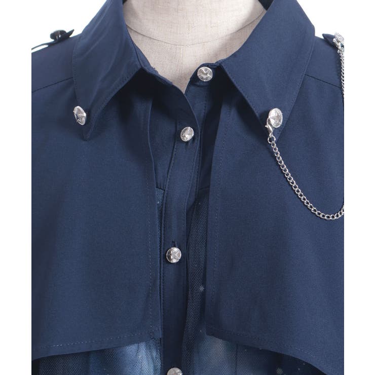 ステラプリントシャツワンピース | axes femme | 詳細画像17 