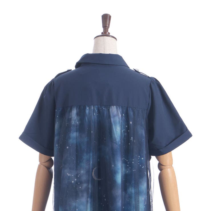 ステラプリントシャツワンピース | axes femme | 詳細画像21 