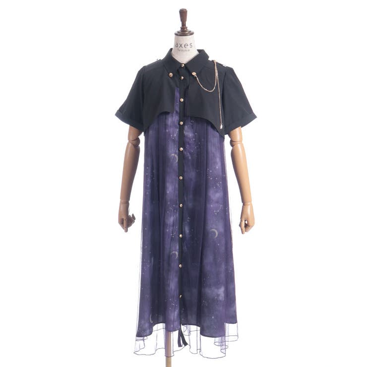 ステラプリントシャツワンピース | axes femme | 詳細画像23 