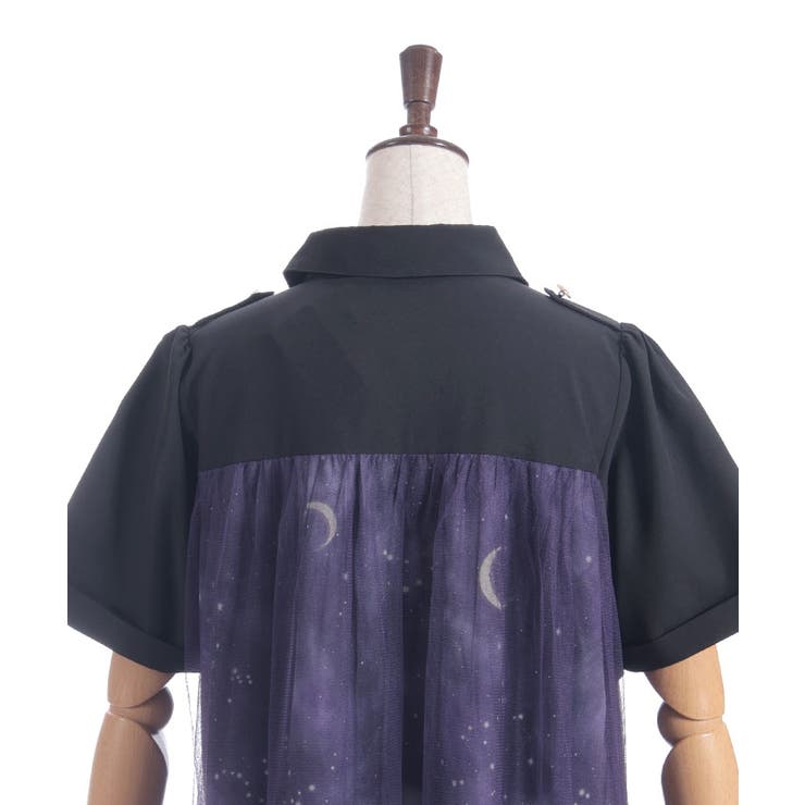 ステラプリントシャツワンピース[品番：IGAW0006626]｜axes