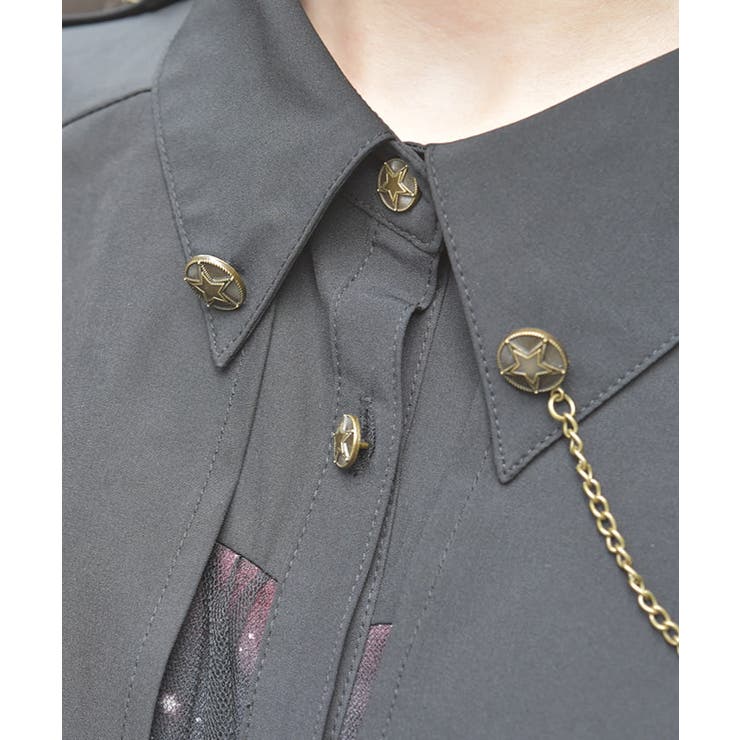 ステラプリントシャツワンピース | axes femme | 詳細画像4 