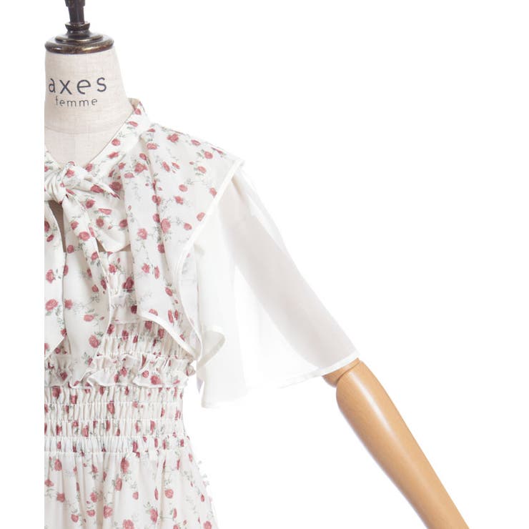 小花柄ブラウス×ワンピースセット | axes femme | 詳細画像18 