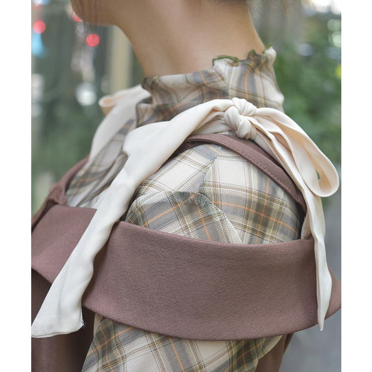 ショルダーリボンワンピース | axes femme | 詳細画像12 