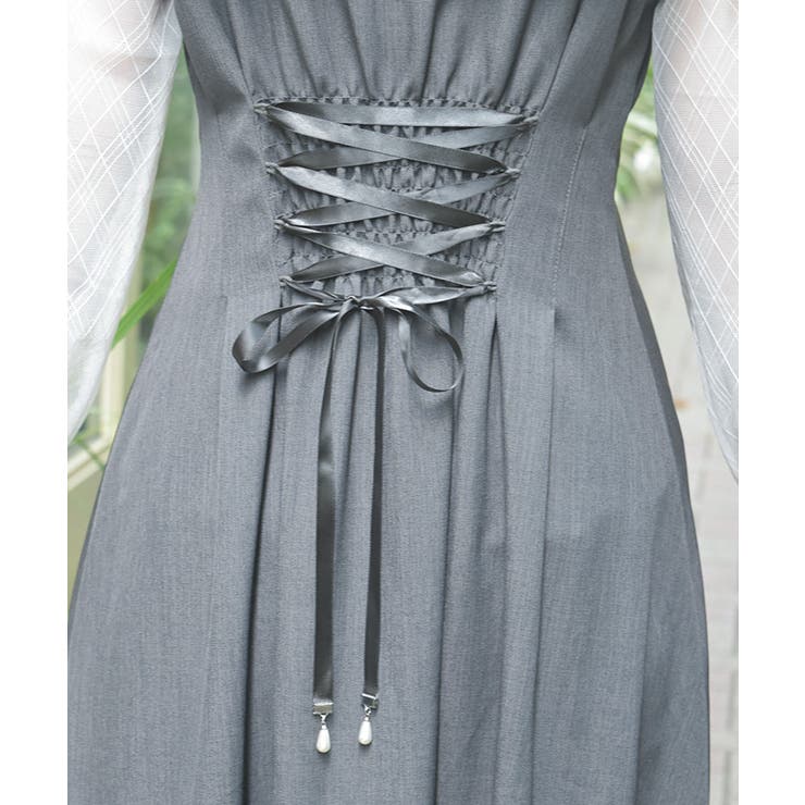 ショルダーリボンワンピース | axes femme | 詳細画像8 