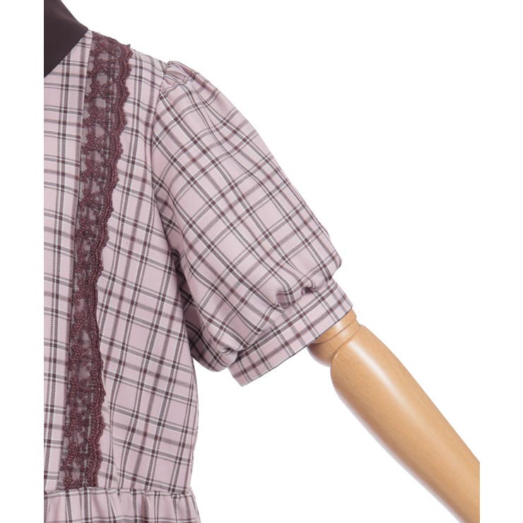 丸襟チェックワンピース | axes femme | 詳細画像14 