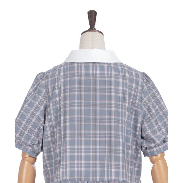 丸襟チェックワンピース | axes femme | 詳細画像21 