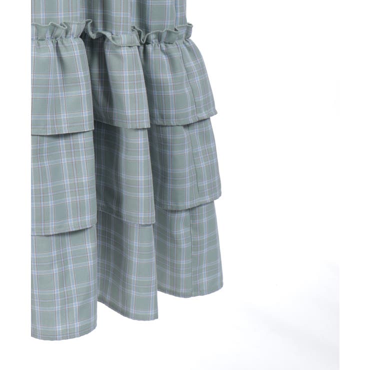 丸襟チェックワンピース | axes femme | 詳細画像27 