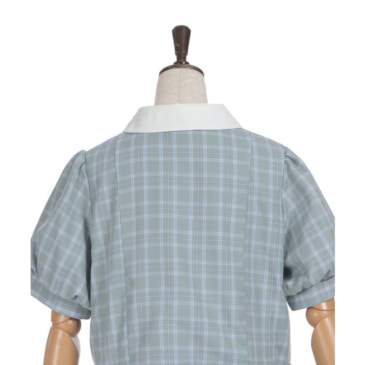 丸襟チェックワンピース | axes femme | 詳細画像29 