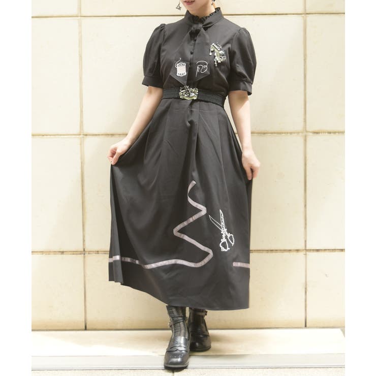 クチュリエールワンピース | axes femme | 詳細画像9 