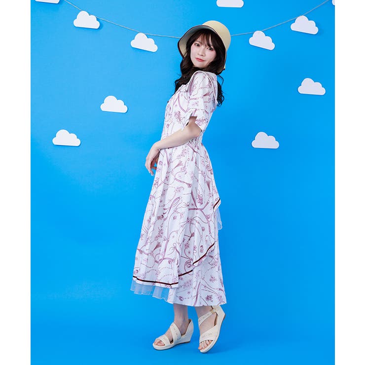 セーラーカラーマリンワンピース | axes femme | 詳細画像2 