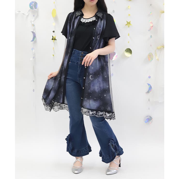 ルミナスムーン柄ワンピース | axes femme | 詳細画像17 
