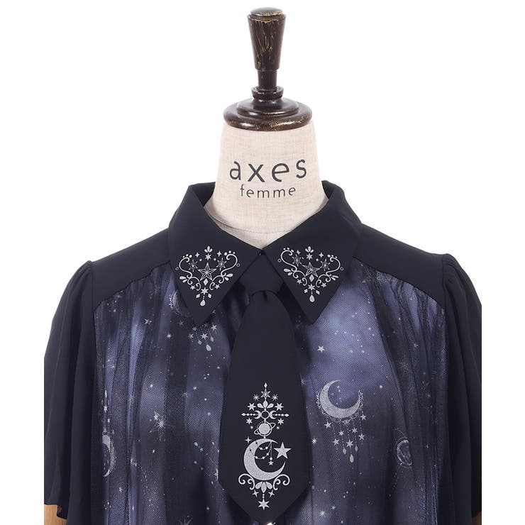 ルミナスムーン柄ワンピース | axes femme | 詳細画像22 