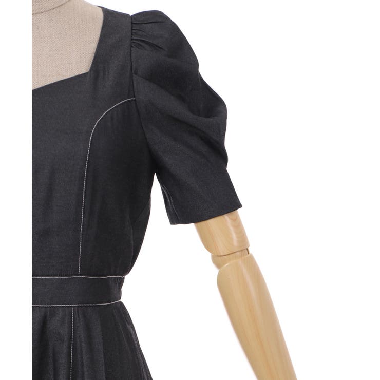 パワショル半袖ワンピース[品番：IGAW0003428]｜axes femme