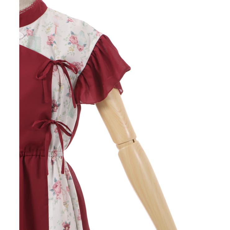 ランタンフラワープリントワンピース[品番：IGAW0003807]｜axes