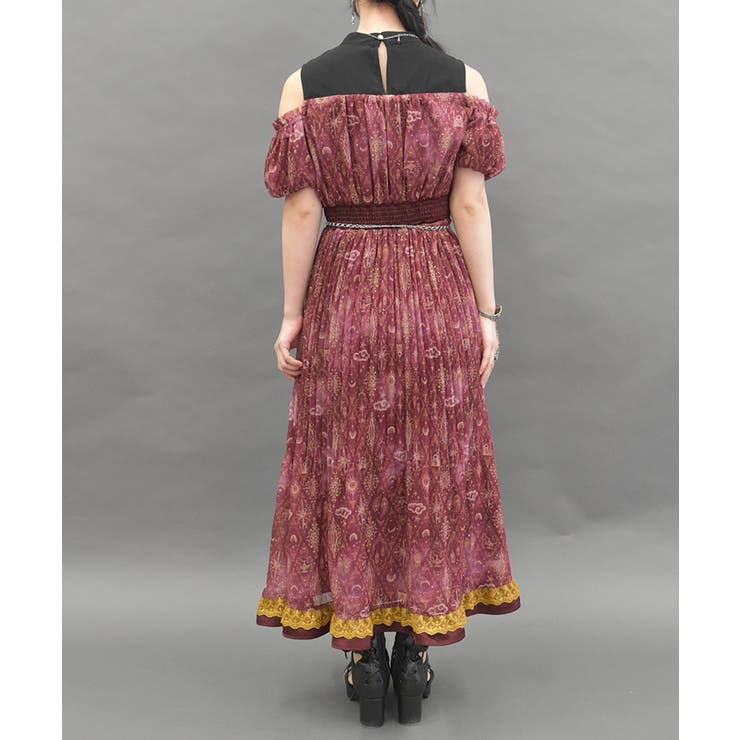 axes♡アラビアンナイトロングワンピース アラビアンナイト肩あきワンピース | 衣料 | axes femme online shop