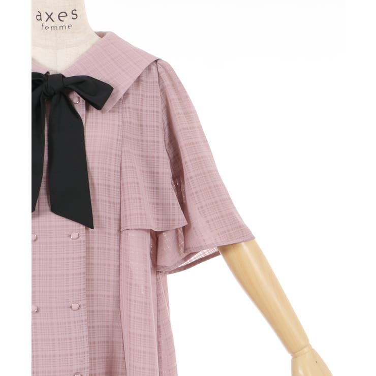 リボン×フラワーレースワンピース | レディース服・レディース