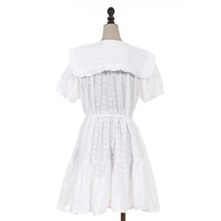 ティアードビッグ襟チュニック[品番：IGAW0000530]｜axes femme