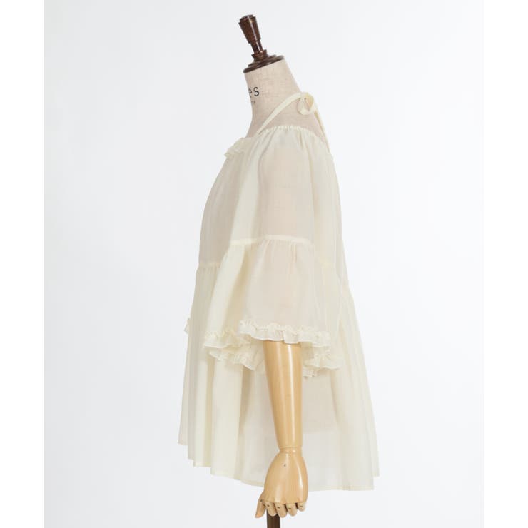 コットン風ポンチョチュニック[品番：IGAW0005027]｜axes femme
