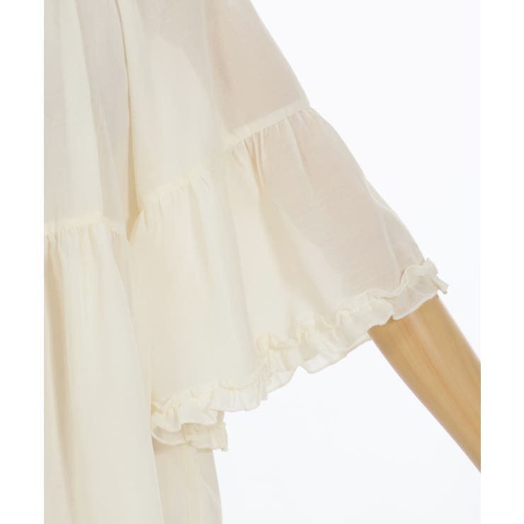 コットン風ポンチョチュニック[品番：IGAW0005027]｜axes femme