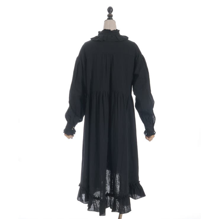 ガーゼフリルシャツワンピース | axes femme | 詳細画像29 