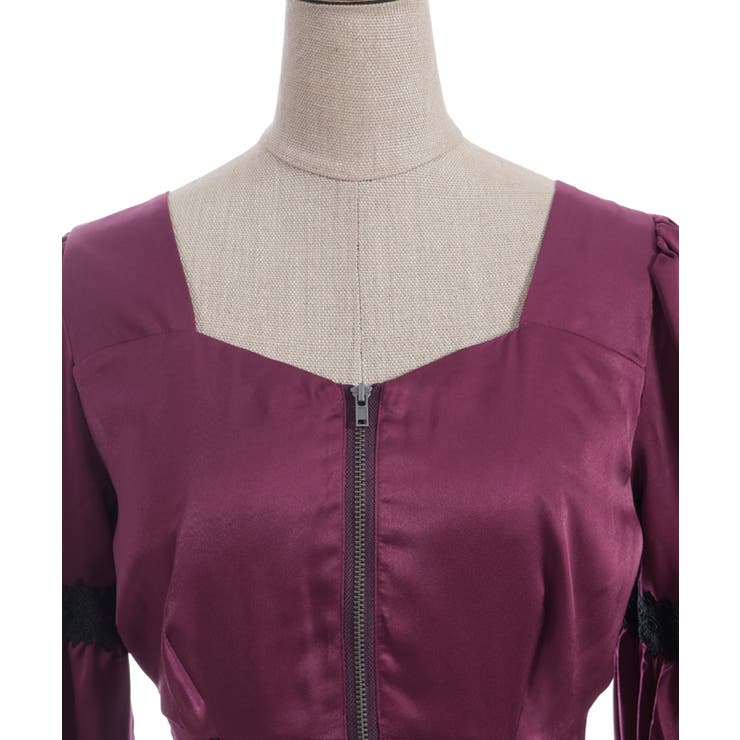 フレアスリーブイレヘムワンピース | axes femme | 詳細画像13 