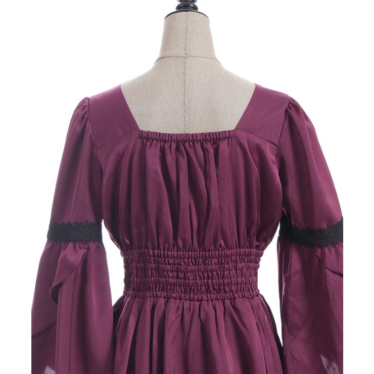 フレアスリーブイレヘムワンピース | axes femme | 詳細画像15 