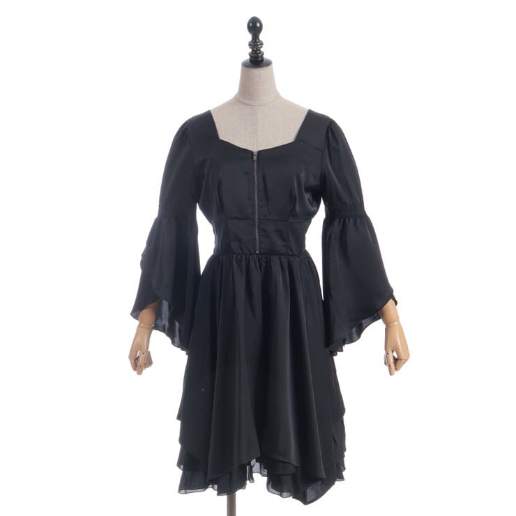 フレアスリーブイレヘムワンピース | axes femme | 詳細画像19 