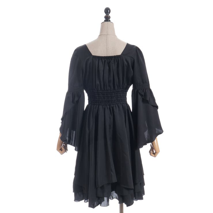 フレアスリーブイレヘムワンピース | axes femme | 詳細画像21 