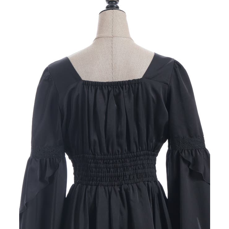 フレアスリーブイレヘムワンピース | axes femme | 詳細画像24 