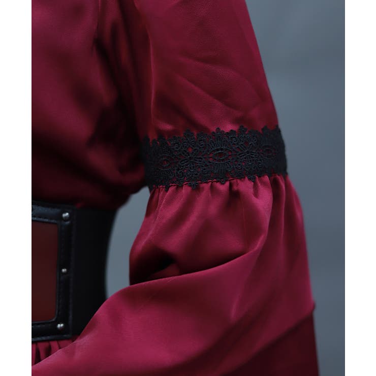 フレアスリーブイレヘムワンピース | axes femme | 詳細画像9 