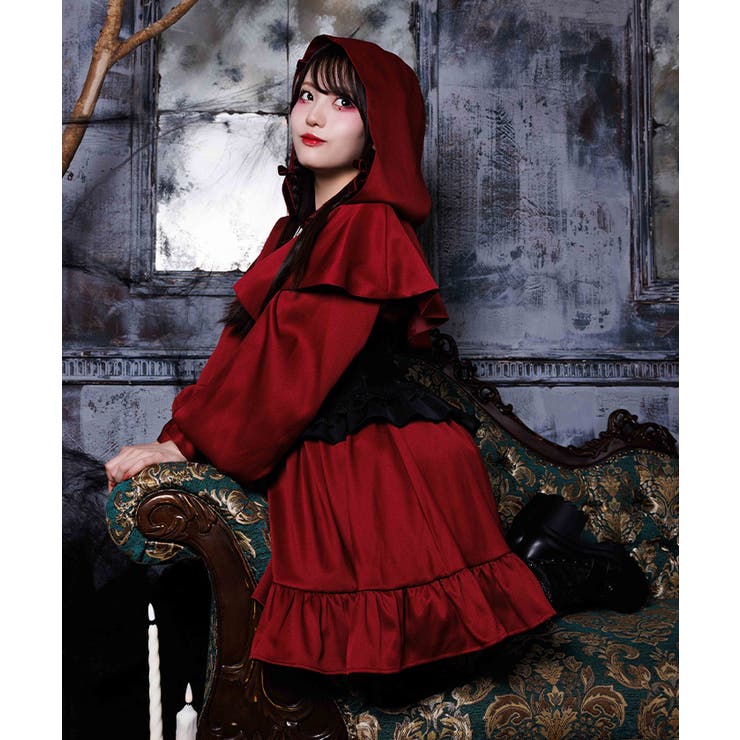 リトル・レッドケープワンピース | axes femme | 詳細画像4 