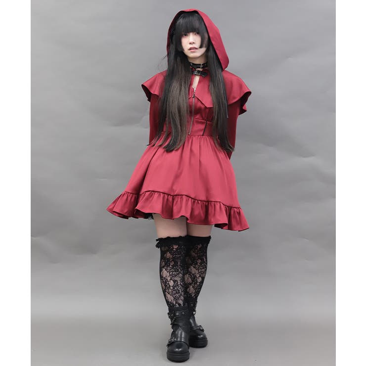 リトル・レッドケープワンピース | axes femme | 詳細画像7 