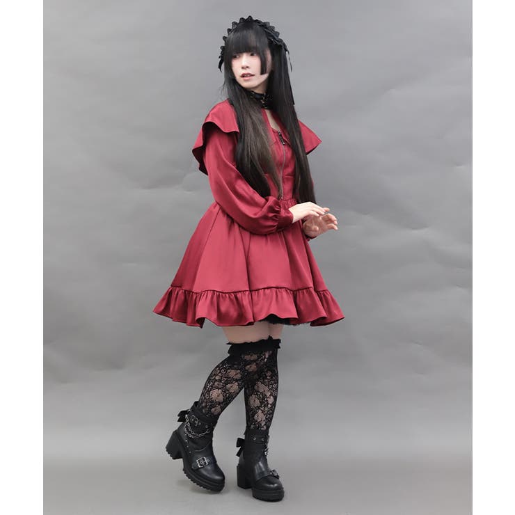 リトル・レッドケープワンピース | axes femme | 詳細画像9 