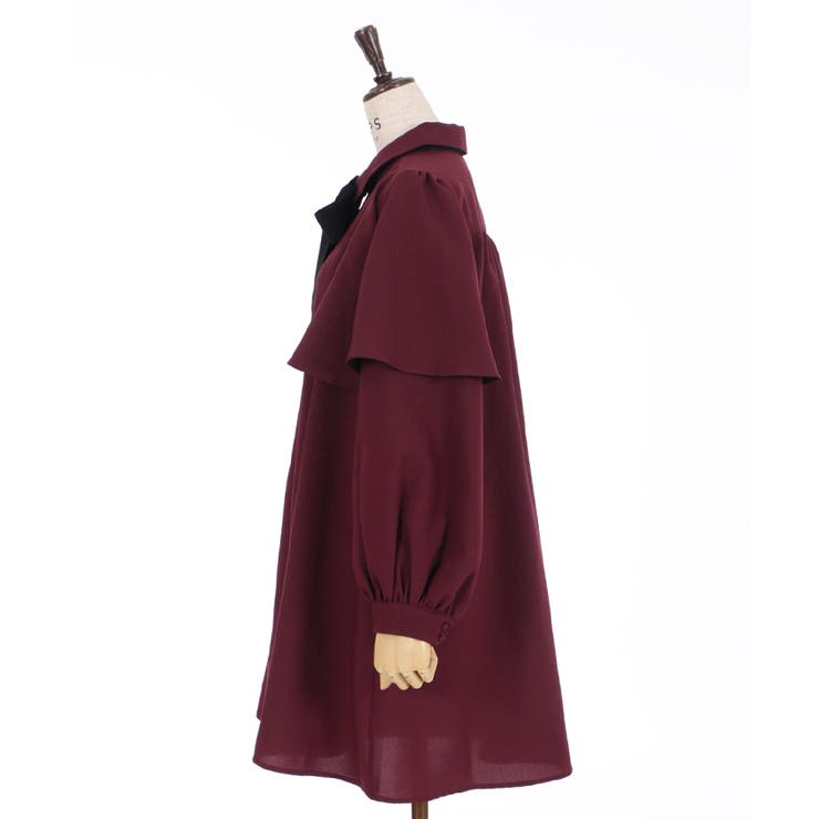 ケープデザインワンピース 品番 Igaw Axes Femme アクシーズファム のレディースファッション通販 Shoplist ショップリスト