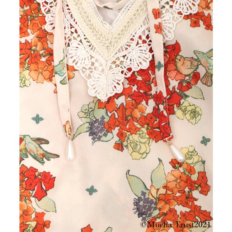 ミュシャ ガウンワンピース 品番 Igaw Axes Femme アクシーズファム のレディースファッション通販 Shoplist ショップリスト