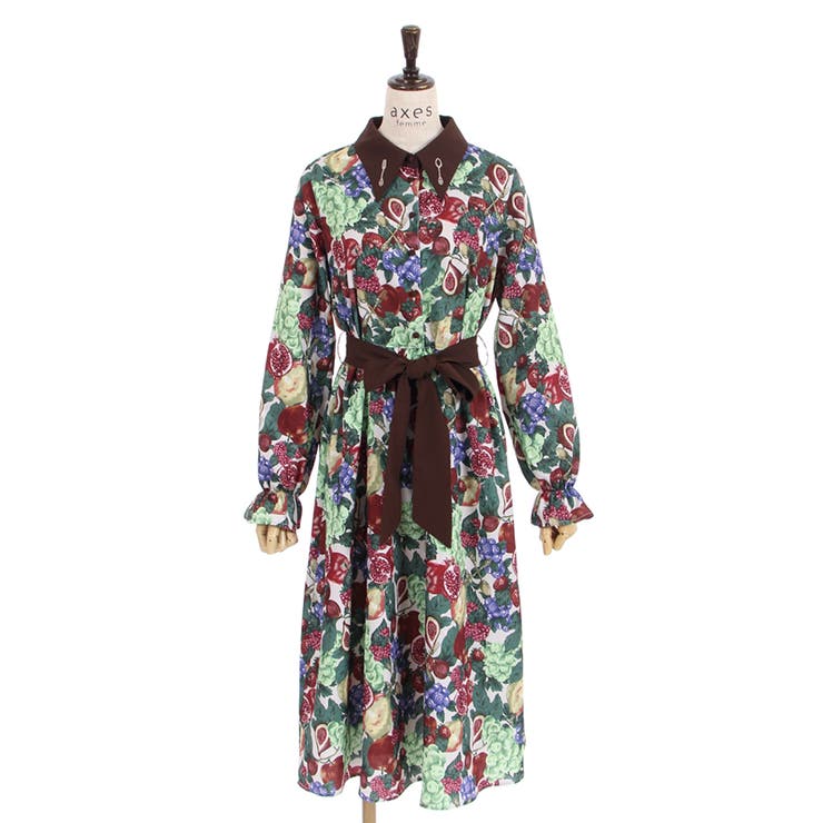 グルマンディーズワンピース[品番：IGAW0002276]｜axes femme