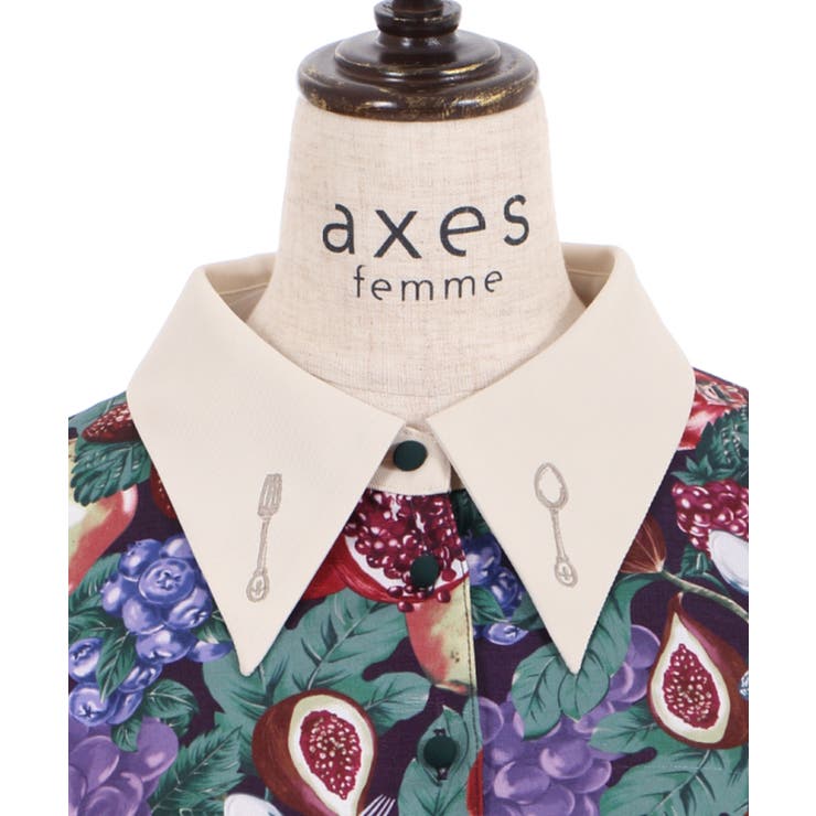 グルマンディーズワンピース[品番：IGAW0002276]｜axes femme