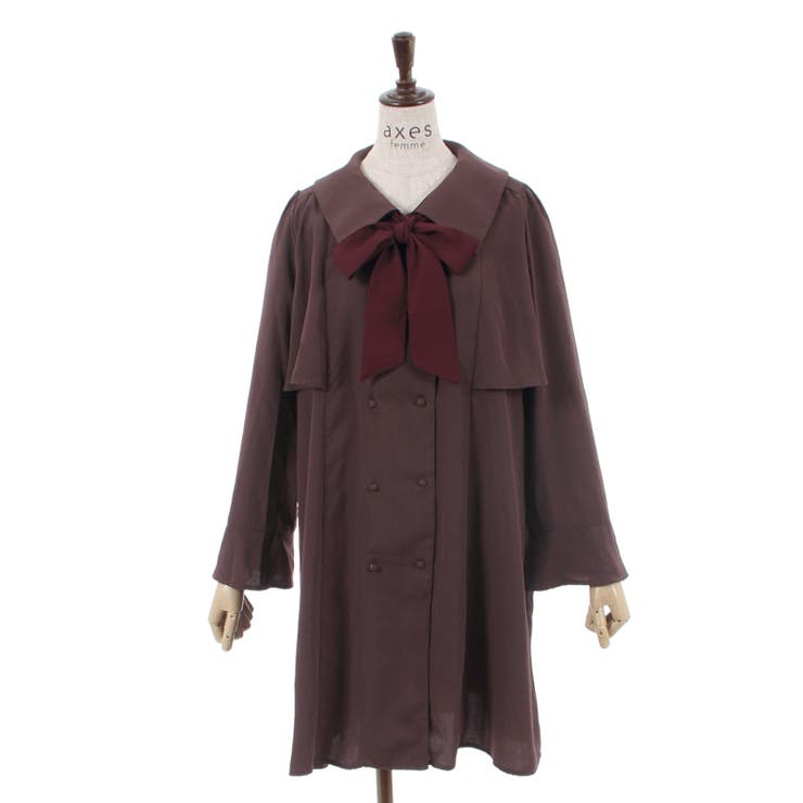 ケープ風ワンピース[品番：IGAW0002450]｜axes femme