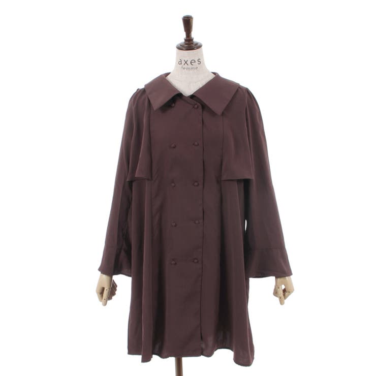 ケープ風ワンピース[品番：IGAW0002450]｜axes femme