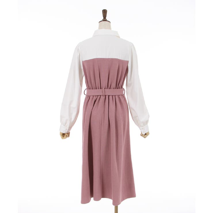 ドッキングニットワンピース[品番：IGAW0003283]｜axes femme