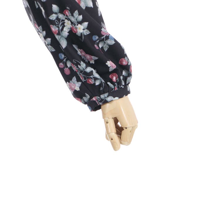 ベリー柄ロングワンピース[品番：IGAW0003271]｜axes femme