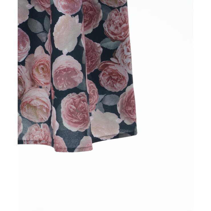 ラヴィアンローズ柄ワンピース[品番：IGAW0004551]｜axes femme