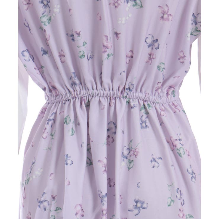 すみれ柄セーラー襟ワンピース | axes femme | 詳細画像30 