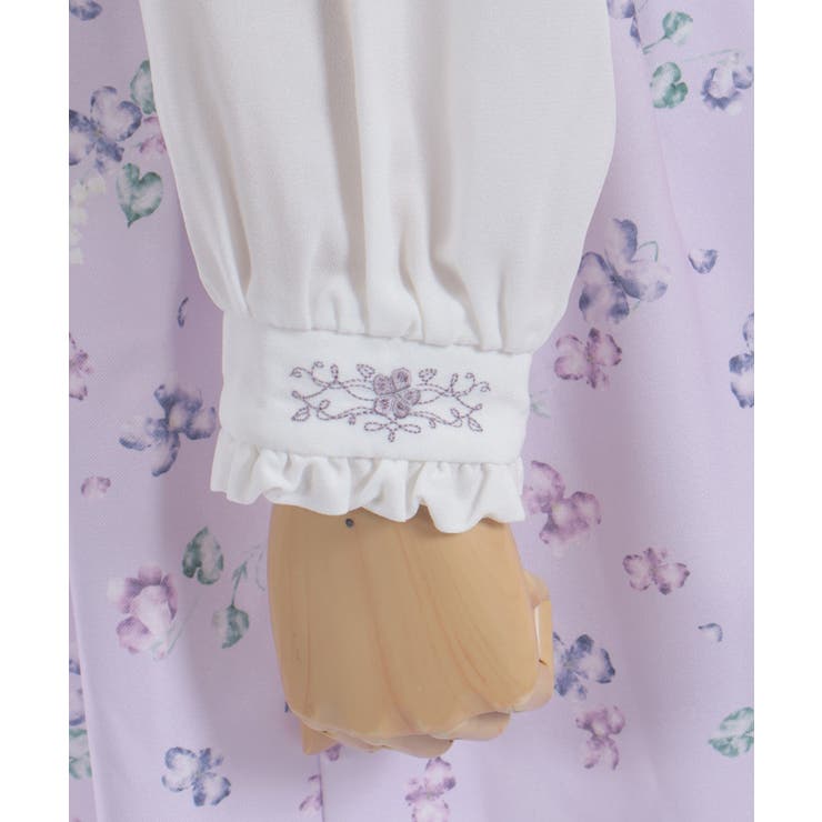 すみれ柄セーラー襟ワンピース | axes femme | 詳細画像31 