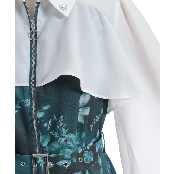 蝶々×花柄ジップワンピース | axes femme | 詳細画像26 