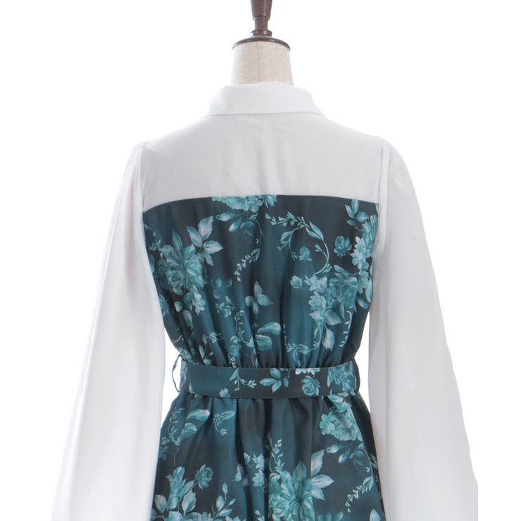 蝶々×花柄ジップワンピース | axes femme | 詳細画像27 