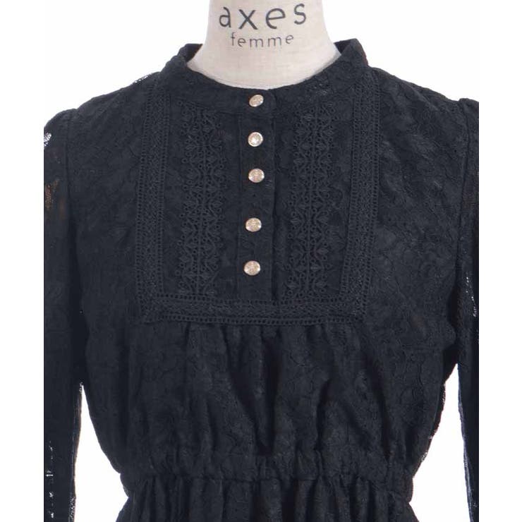 イレヘム総レースワンピース | axes femme | 詳細画像13 