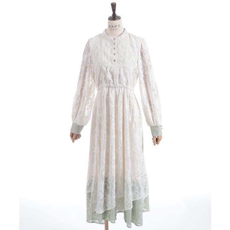 イレヘム総レースワンピース | axes femme | 詳細画像17 