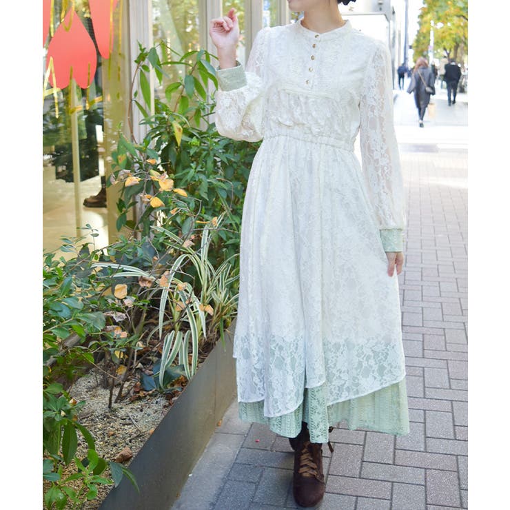 イレヘム総レースワンピース | axes femme | 詳細画像6 