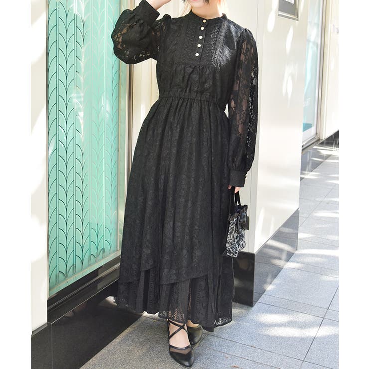イレヘム総レースワンピース | axes femme | 詳細画像8 